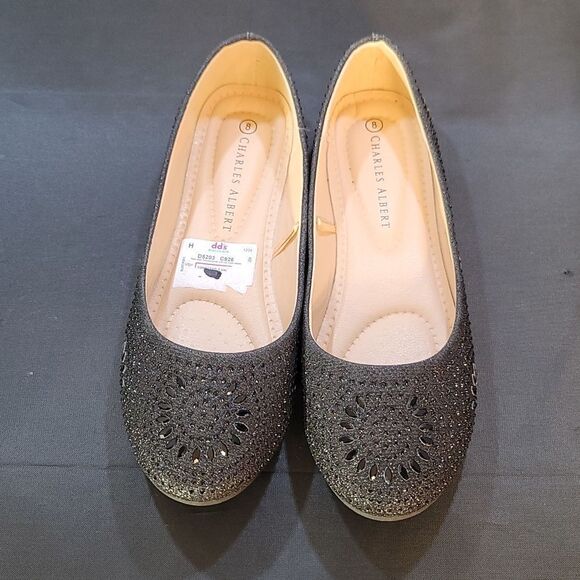 BRAND NEW CHARLES ALBERT DRESS SLIP-ON BALLERINA FLATS - Picture 3 of 15